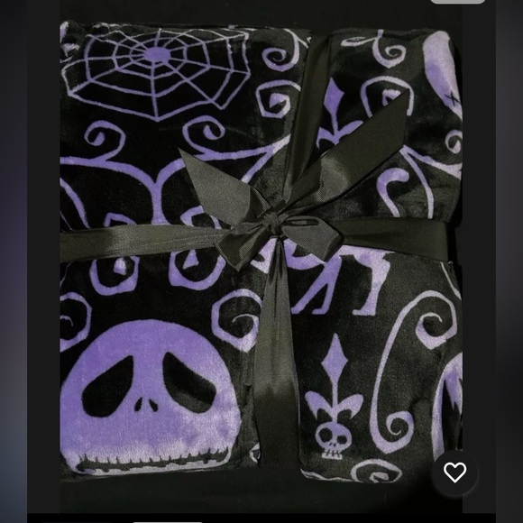 Disney Nightmare before Christmas twin size blanket - Picture 2 of 2